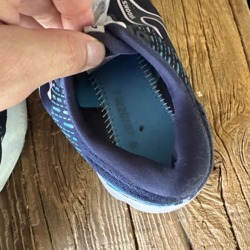 Brooks Glycerin 20 Peacoat Lilac Blue Running Shoes 1203701B499 Womens Size 6.5